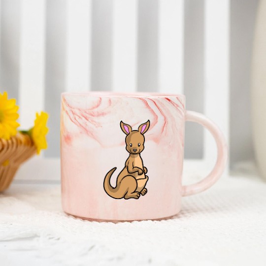 Kangaroo Marble Mugs