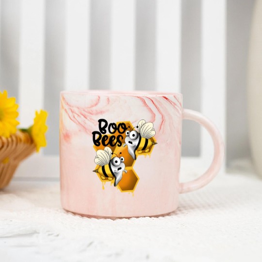 Honey Boo Bees Marble Mugs