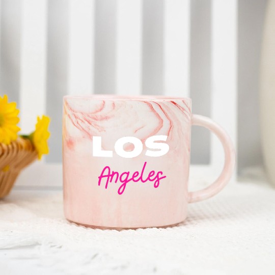 LOS-Angeles Marble Mugs