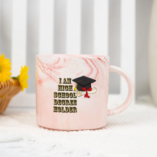 High school Marble Mugs