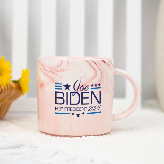 Joe Biden For President 2024 Marble Mugs