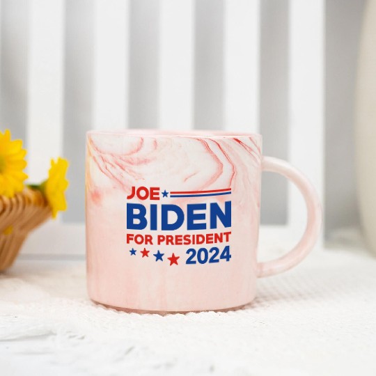 Joe Biden For President 2024 Marble Mugs