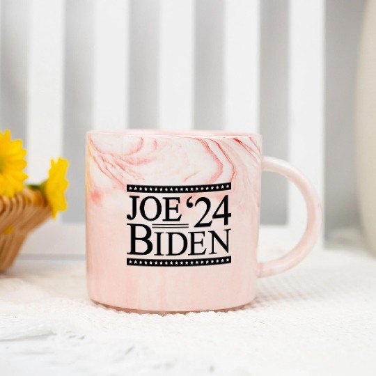 Joe Biden 2024 Marble Mugs