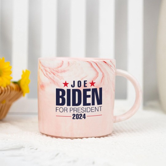 Joe Biden For President 2024 Marble Mugs