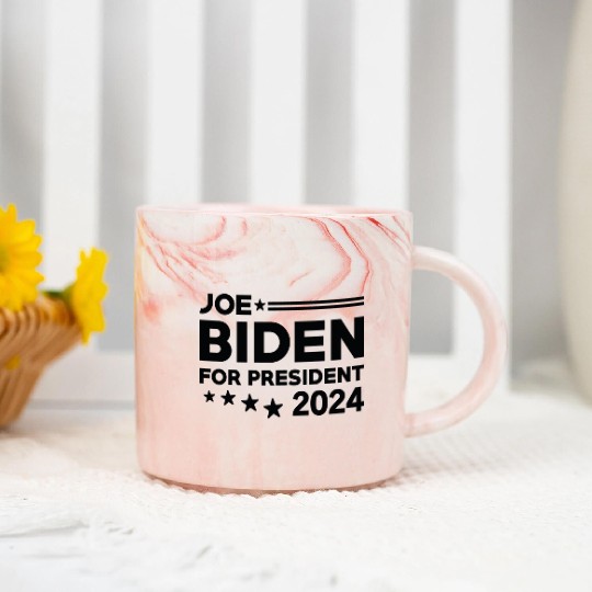 Joe Biden For President 2024 Marble Mugs