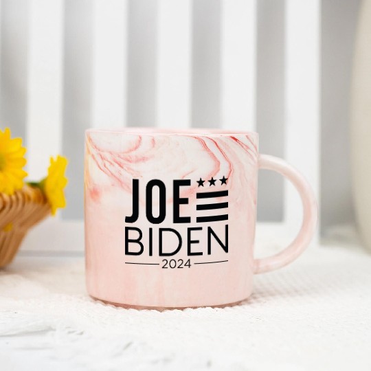 Joe Biden 2024 Marble Mugs
