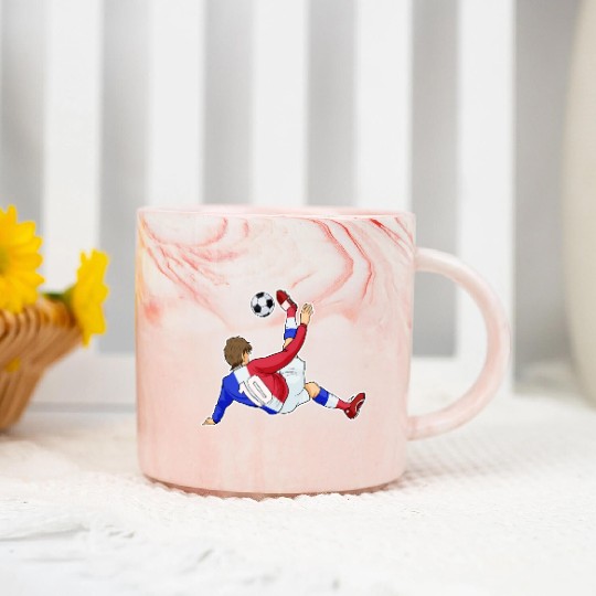 French National Soccer Team I Football France Marble Mugs