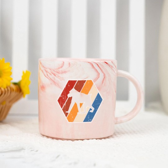 monkey retro Marble Mugs