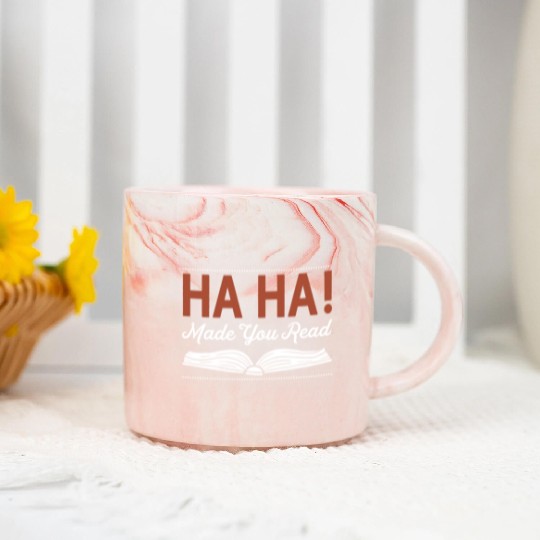 Made you read Sarcasm English Teacher Marble Mugs