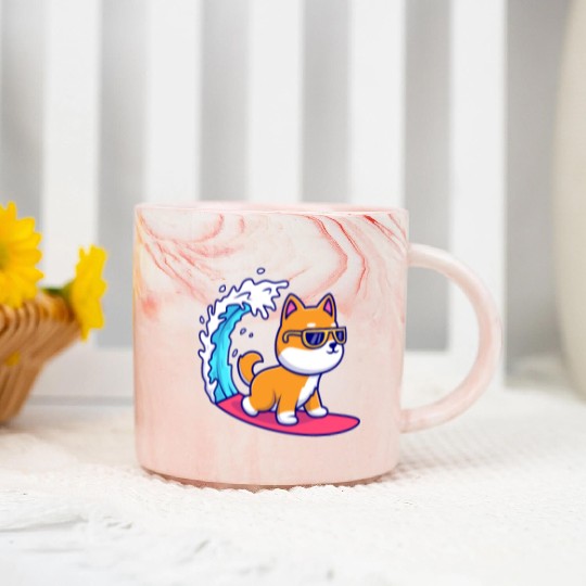 dog lovers psychology*T Marble Mugs