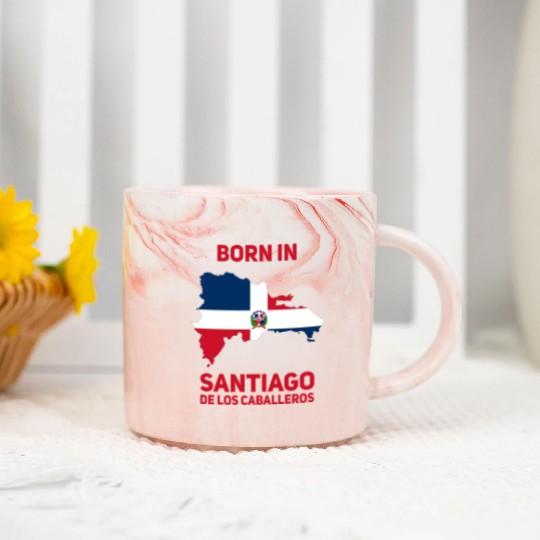 Dominican Republic Marble Mugs
