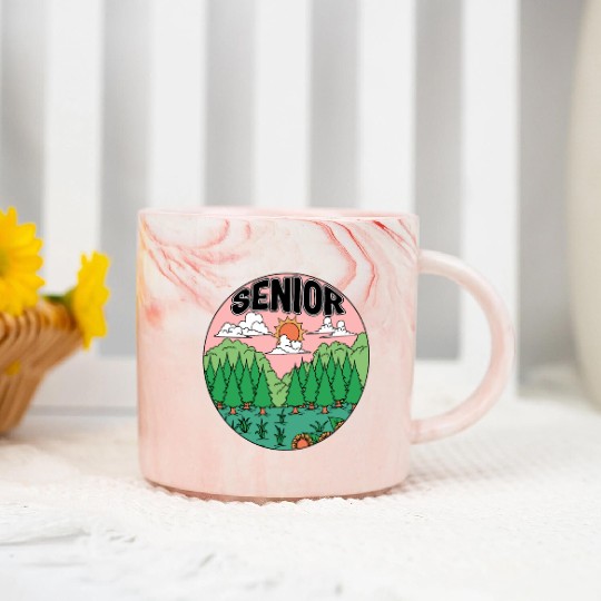 Graduation Marble Mugs, Senior Class Of 2023 Gift End