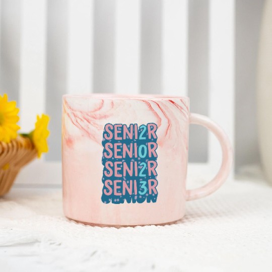 Graduation Marble Mugs, Senior Class Of 2023 Gift End