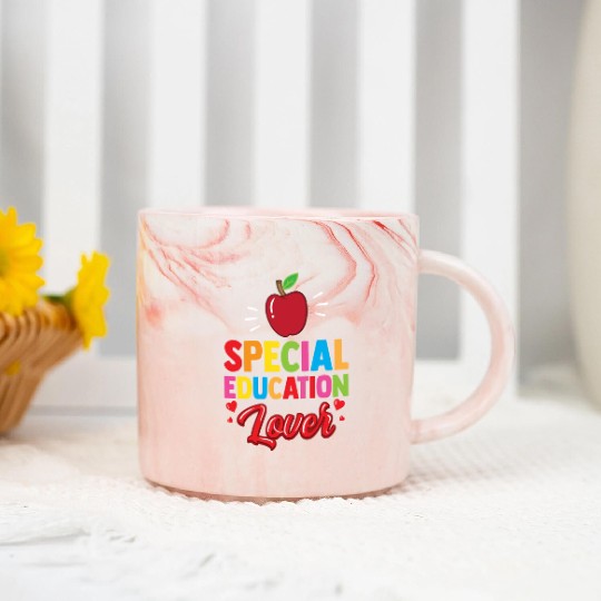 Special Education Lover Teacher Sped Awareness Marble Mugs