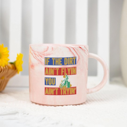 Barrel Racing Marble Mugs