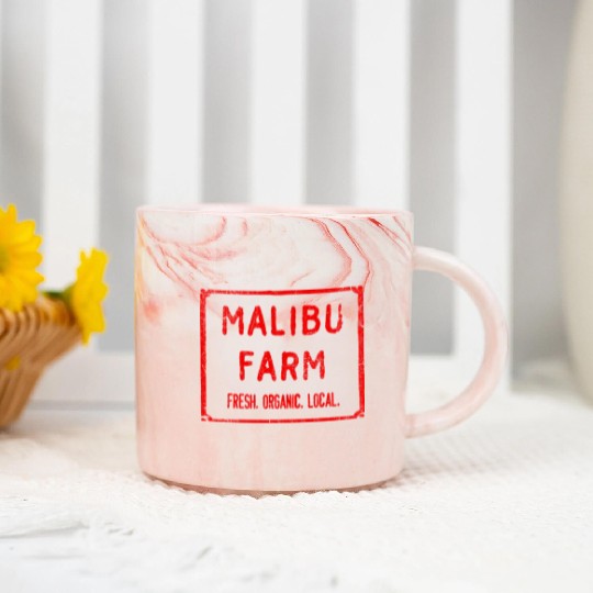 Malibu Farm Miami Beach fresh organic local Marble Mugs