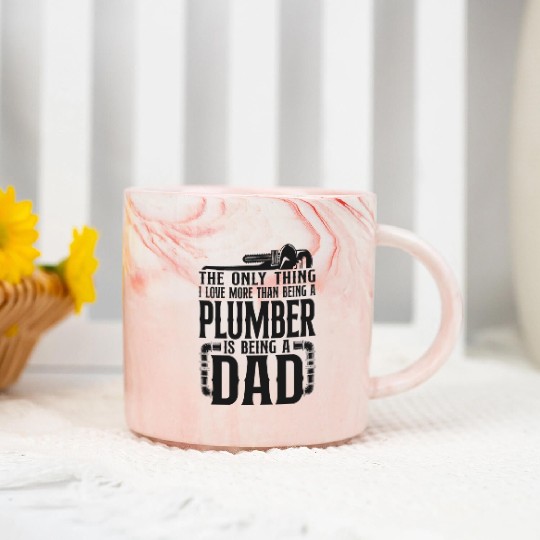 Plumbing Plumber Dad Vintage The Marble Mugs