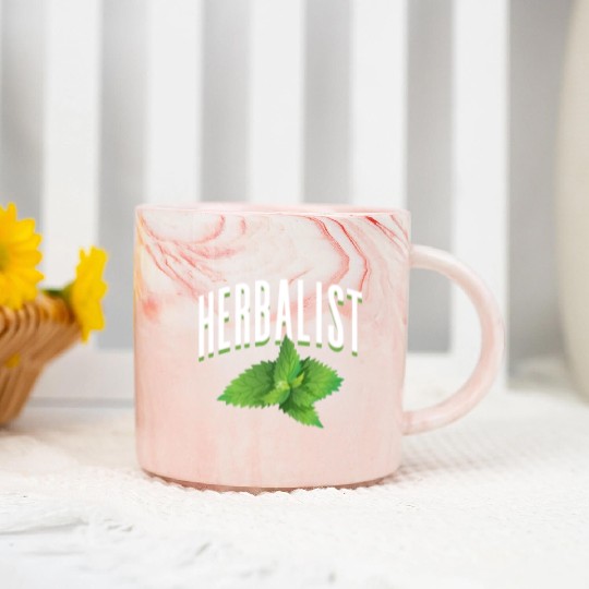 Herbalist Herb Herbalism Herbs Gardening Marble Mugs