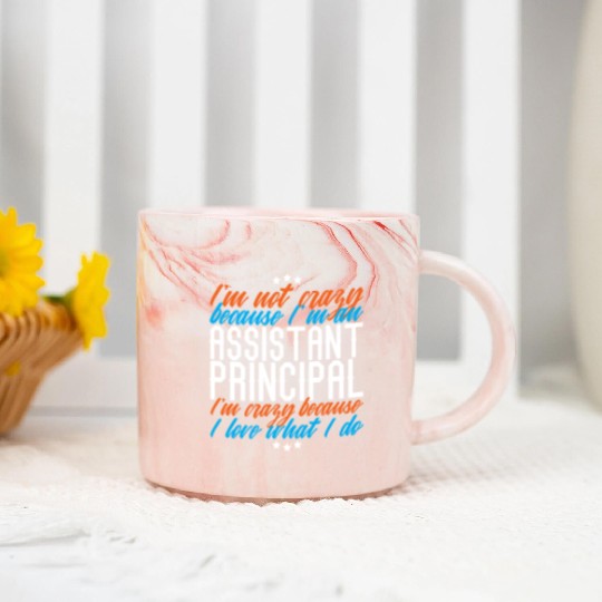 Assistant Principal Marble Mugs
