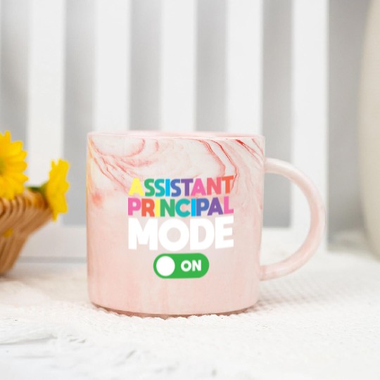 Assistant Principal Marble Mugs