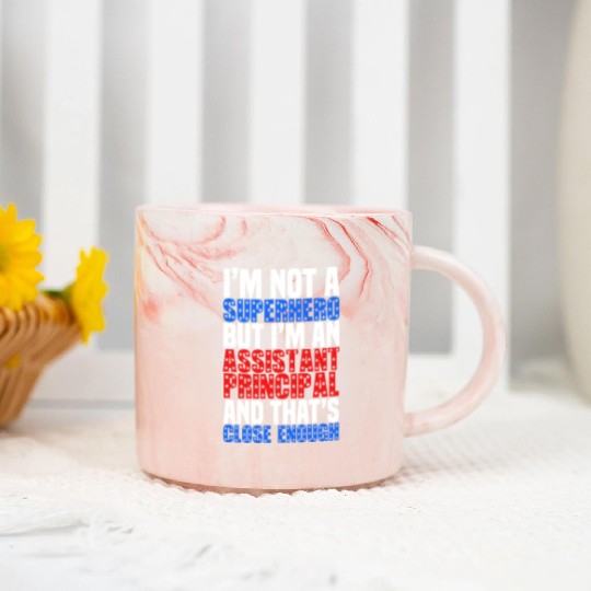 Assistant Principal Marble Mugs