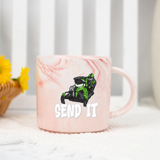 Extreme Gonna Send It Marble Mugs