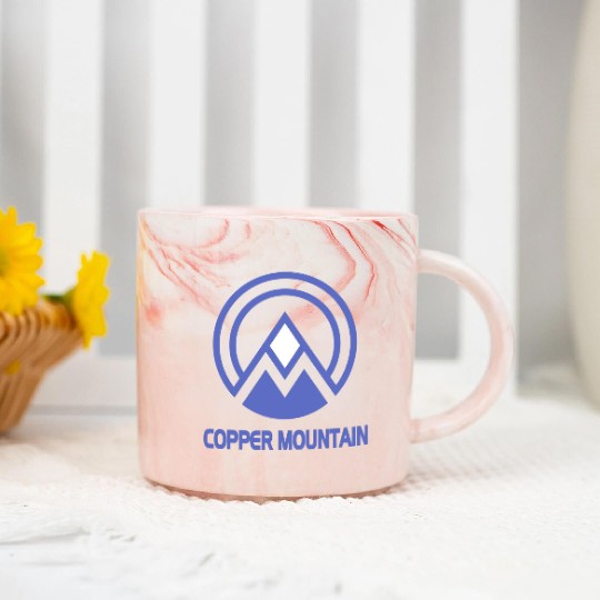Copper Mountain Colorado Marble Mugs