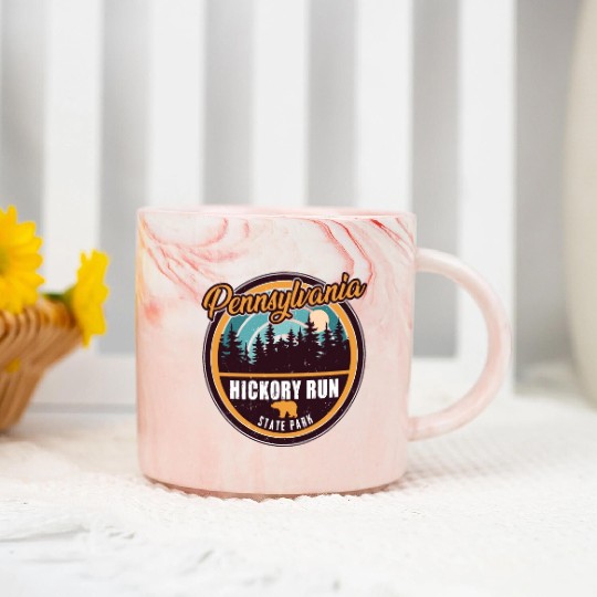 Hickory Run state park Pennsylvania Marble Mugs
