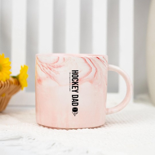 Hockey Dad Marble Mugs