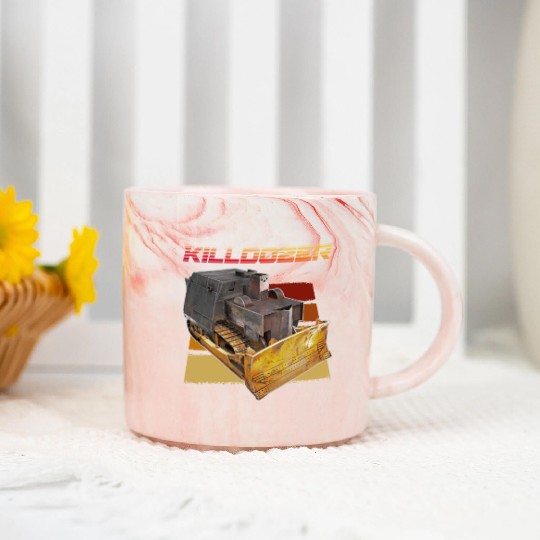Killdozer Marble Mugs