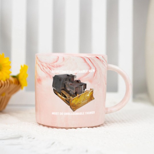 Killdozer Marble Mugs