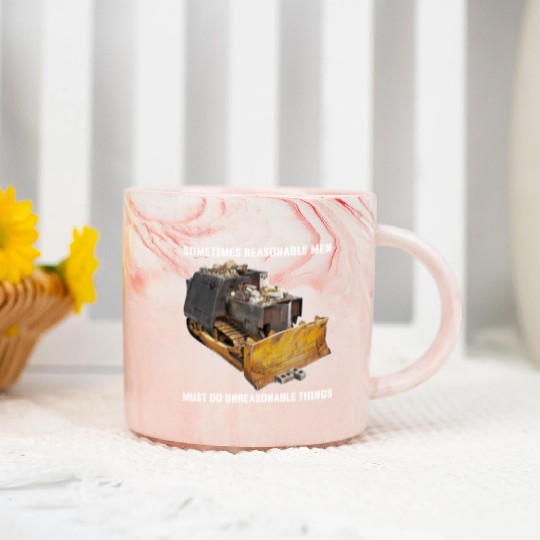 Killdozer Marble Mugs