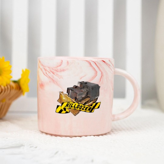 Killdozer Marble Mugs