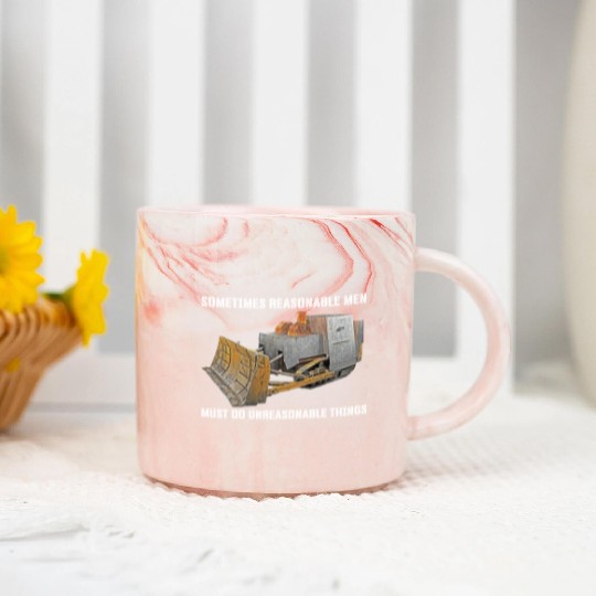 Killdozer Marble Mugs