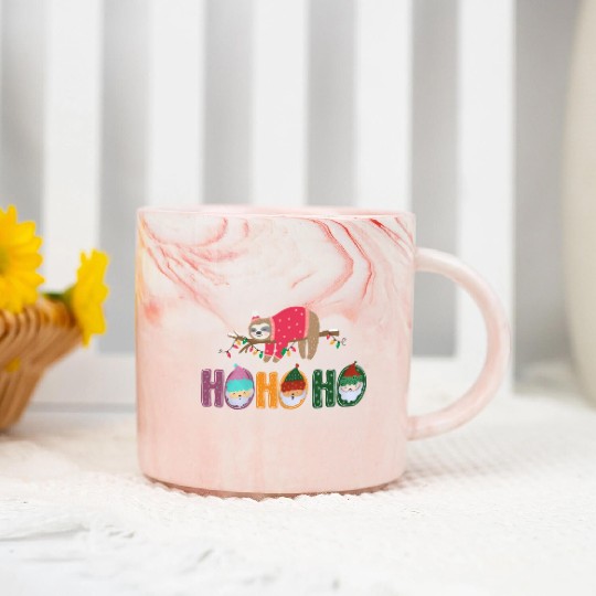 holiday kids wear HO HO HO collection Marble Mugs