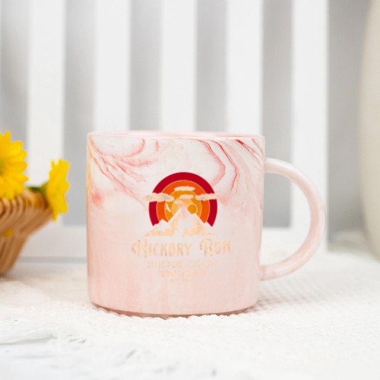 Hickory Run state park Pennsylvania retro camping Marble Mugs