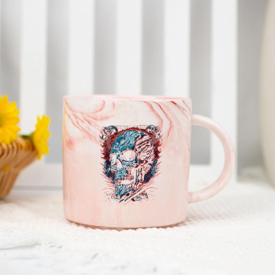 Skull Marble Mugs