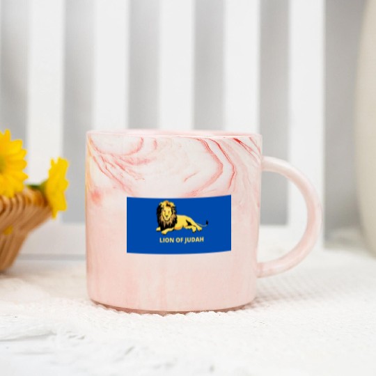 LION OF JUDAH Marble Mugs