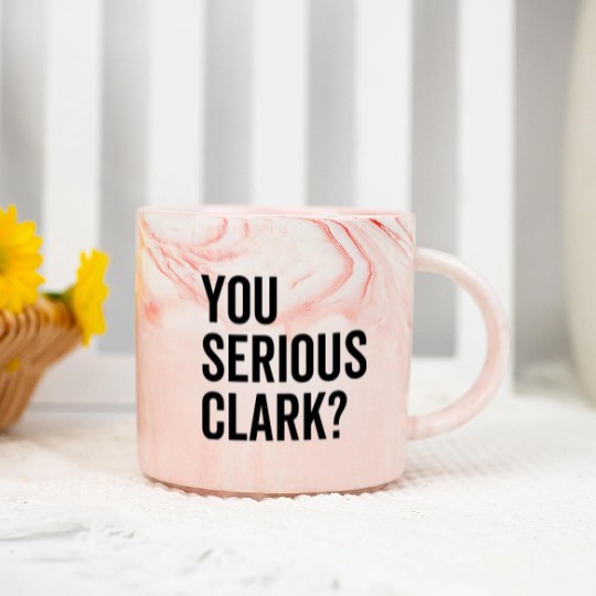 You Serious Clark? Marble Mugs