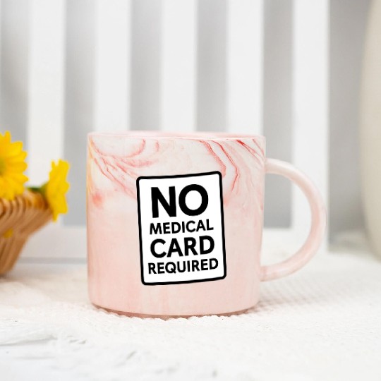 No Medical Card Required Marble Mugs