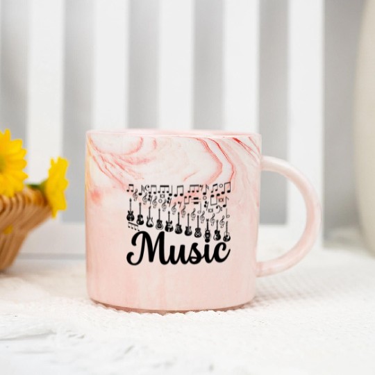 Guitarist Guitar Musician Guitar Player Guitar Mus Marble Mugs