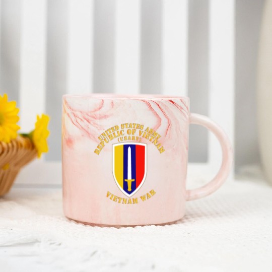 Army US Army Vietnam USARV Vietnam War Marble Mugs