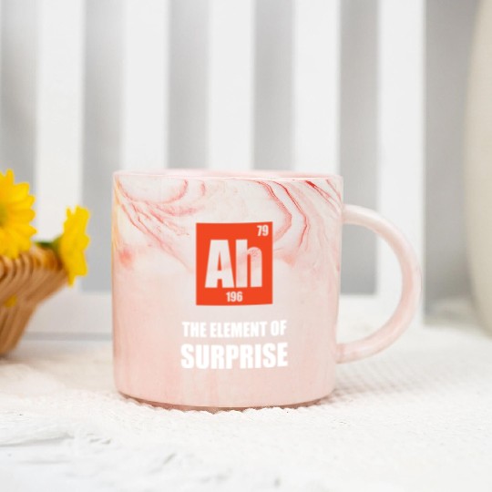 Ah 196 79 the element of surprise Marble Mugs