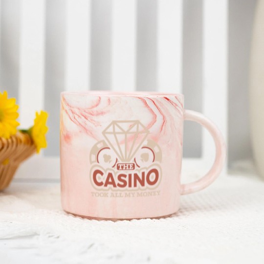 Poker Casino Poker Player Gambling Roulette Marble Mugs