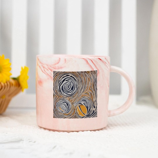 tiger skin Marble Mugs