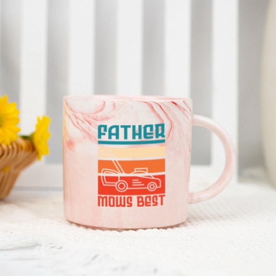 Gardening Plants Gardener lawn mowing Leaf Blower Marble Mugs