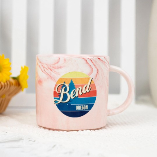 Bend - Oregon Marble Mugs