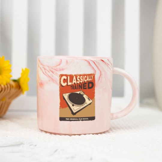 Classically Trained Marble Mugs