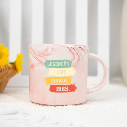 Legend Since January 1985 Marble Mugs