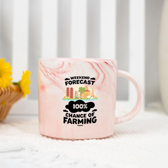 Weekend Forecast 100% Chance Of Farming Marble Mugs